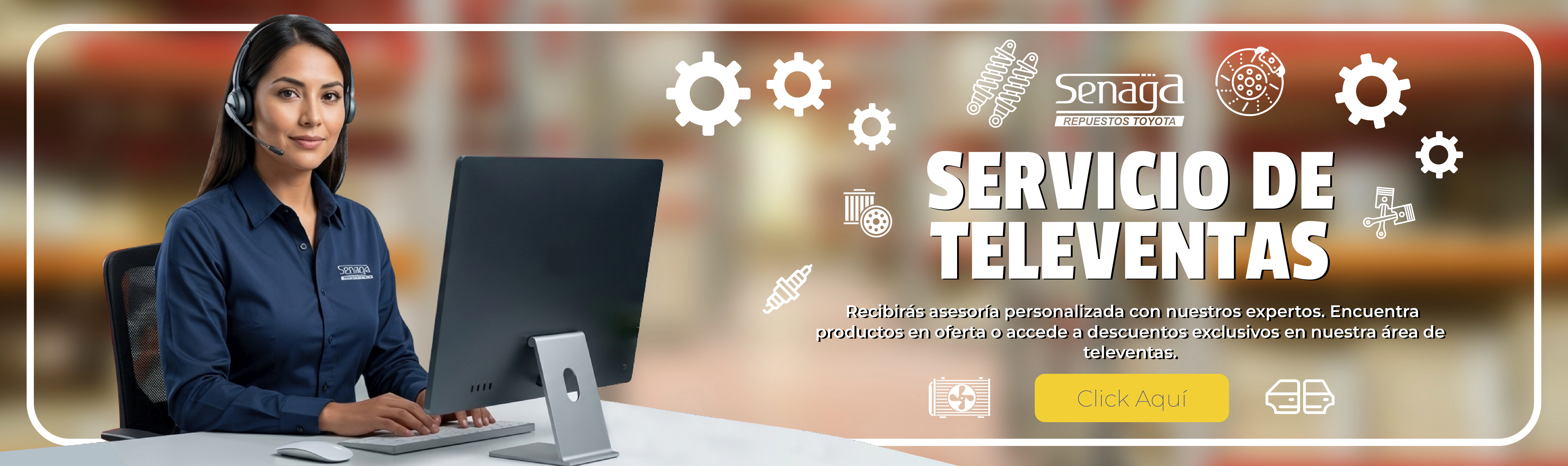 Servicio de Televentas Senaga