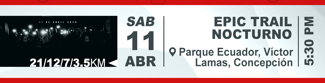 Epic Trail Nocturno - SAB 11 ABR