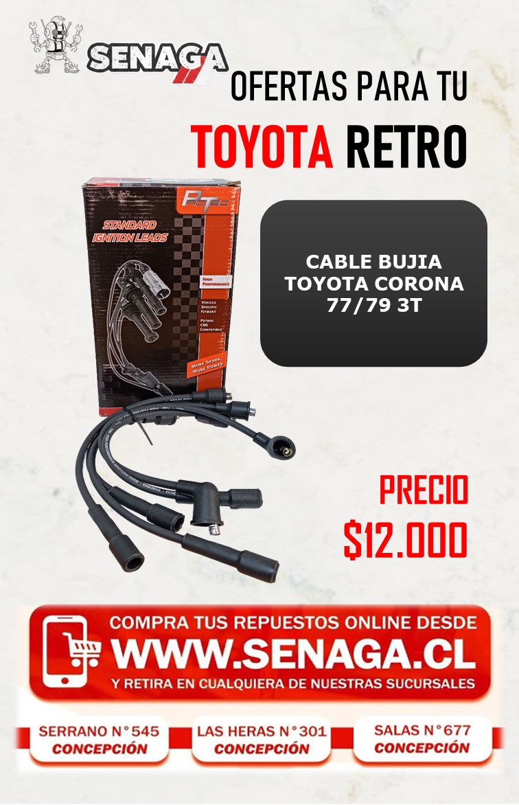 CABLE BUJIA CORONA 77/79 3T